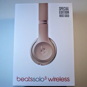 *New* Beats by Dre Solo3 Wireless ROSE GOLD